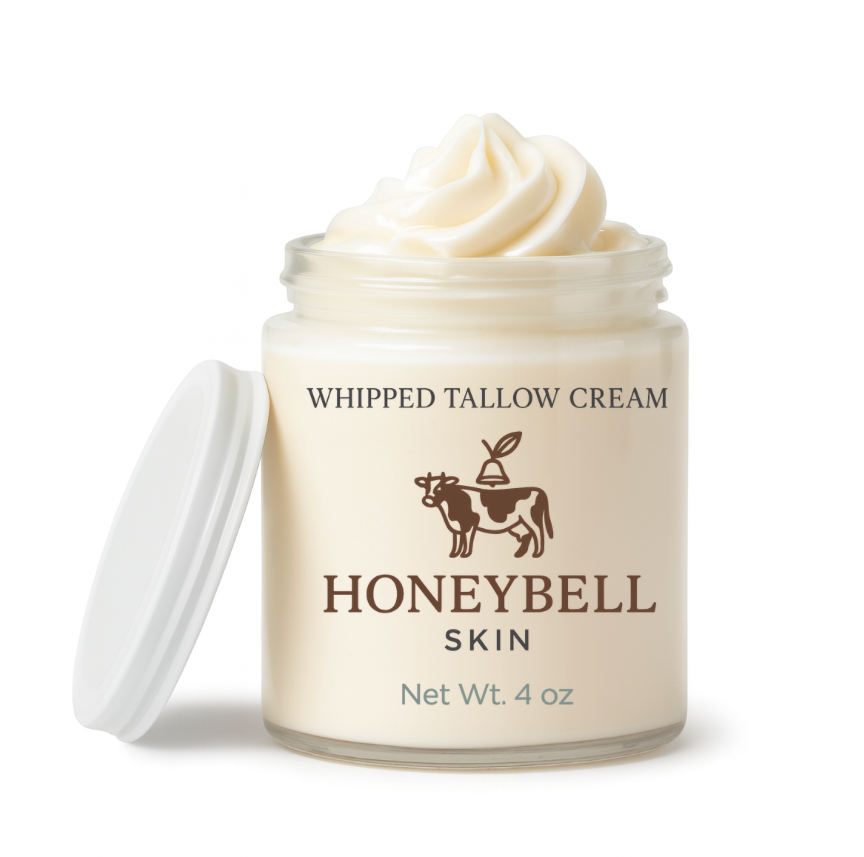 Whipped Tallow body butter cream - Unscented