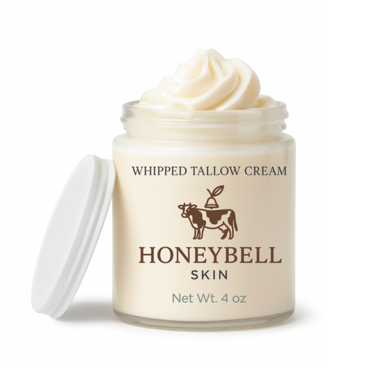Whipped Tallow body butter cream - Unscented